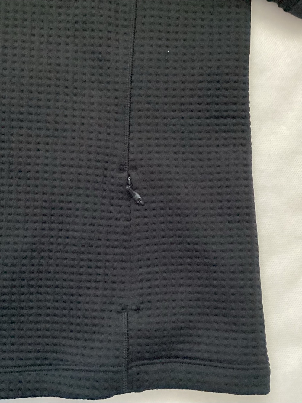 Lululemon Waffle-Knit Half-Zip Jacket, Size 12 - Picture 7 of 11